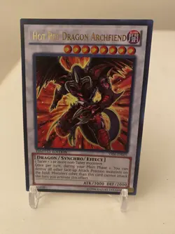 Yu-Gi-Oh! Hot Red Dragon Archfiend YF06-EN001 Limited Ultra Rare NM - Image 1