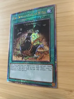 Yugioh! Pre-Preparation of Rites (Quarter Century Secret Rare) RA01-EN055 NM - Image 3
