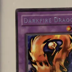 Yu-Gi-Oh! Darkfire Dragon LOB-019 The Legend of Blue Eyes White Dragon RARE MP - Image 3