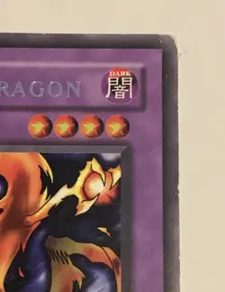 Yu-Gi-Oh! Darkfire Dragon LOB-019 The Legend of Blue Eyes White Dragon RARE MP - Image 4