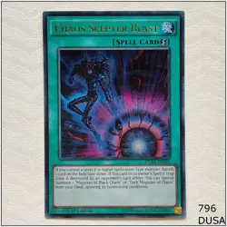 Chaos Scepter Blast - DUSA-EN025 - Ultra Rare 1st Edition Yugioh - Image 1