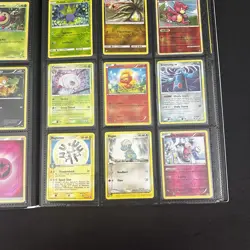Huge Vintage Pokemon Collection Lot Binder Included 220 Cards Holos WOTC - Image 5