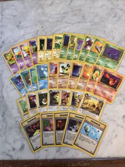 Vintage Pokemon Cards. All First Edition 35 Cards NM WOTC. - Image 1