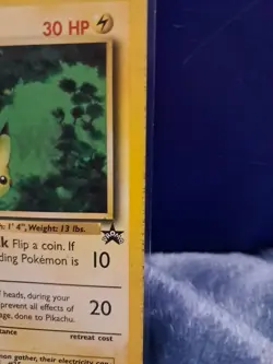 Pikachu Black Star Promo 27 Promo WOTC 2001 Pokemon Card - Image 3