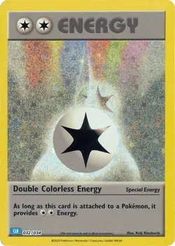 Double Colorless Energy (CLB) - Trading Card Game Classic - Pokemon TCG - HOLO - Image 1