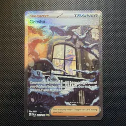 Pokemon TCG Grusha Scarlet & Violet Paldea Evolved Holo Card 268/193 Sir NM/MT - Image 1