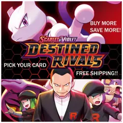 Destined Rivals 2025 Pokemon Singles Choose Your Card - Reverse Holo/Holo/Ex - Image 1