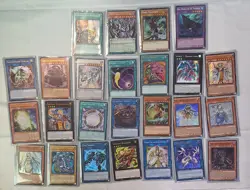 Yugioh Card Lot 25 Cards Inclds. Dark Magician Blue Eyes White Dragon - Image 1