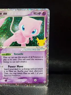 Pokemon Mew EX 88/92 Holo Rare Celebrations MINT Card Game TCG ✨ - Image 3
