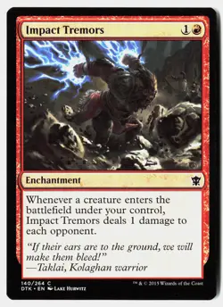 Impact Tremors #140 Dragons of Tarkir - Near Mint - Image 1