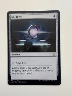 Sol Ring MTG Magic the Gathering Card NM Near Mint VOC - Image 1