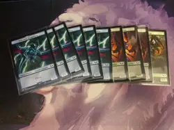 Tyranid Swarm MTG Warhammer 40k Commander Deck Open/Sleeved - Image 3