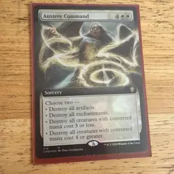 Magic the Gathering Mono White Control Pack NM As seen *COMMANDER 6x - Image 4