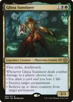 Glissa Sunslayer Regular - Phyrexia: All Will Be One MTG-NM - Image 1