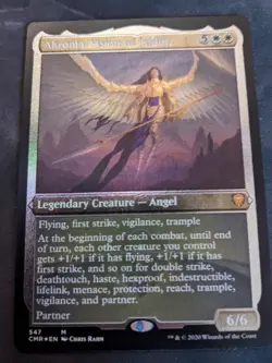 Akroma, Vision of Ixidor (Foil Etched) Commander Legends Foil - Image 1
