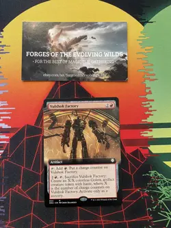Vulshok Factory Extended Art - ONC Phyrexia Commander All Will Be One - Image 1