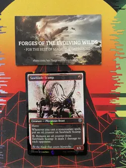 Sawblade Scamp Foil Showcase Step and Compleat 447 - ONE Phyrexia - Image 1