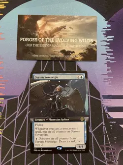 Serum Sovereign Extended Art - MTG - ONE Phyrexia All Will Be One - Image 1