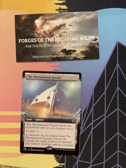 The Monumental Facade Extended Art - MTG - ONE Phyrexia All Will Be One - Image 1