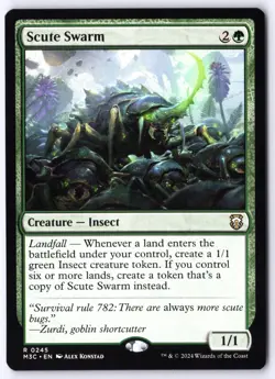 Scute Swarm - Commander - Commander Modern Horizons 3 - MTG - Magic - Near Mint - Image 1