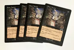 Scare Tactics (4) NM/LP Exodus MTG Magic the Gathering - Image 1