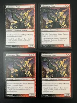 MTG- Fulminator Mage x4 - Shadowmoor - Image 1