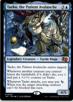 Taeko, the Patient Avalanche (Anime) M Foundations Jumpstart 39 NM - Image 1