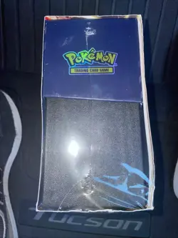 Pokemon TCG Surging Sparks etb only box and dice and sleeves - Image 2
