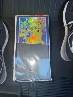 Pokemon TCG Surging Sparks etb only box and dice and sleeves - Image 5