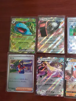 Pokemon 6 Card Lot Holos EX, V And Rare Cards , Great Value Set Building Lot5 - Image 2