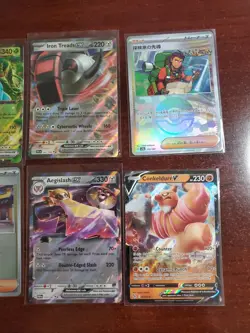 Pokemon 6 Card Lot Holos EX, V And Rare Cards , Great Value Set Building Lot5 - Image 3