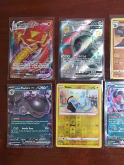 Pokemon 6 Card Lot Holos EX, V And Rare Cards , Great Value Set Building Lot8 - Image 2