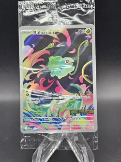 Pokemon Card Bulbasaur Mega Evolutions Promo Stamped Sealed - Image 1