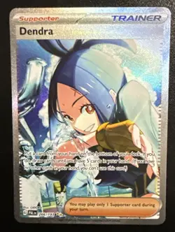 Dendra Full Art 266/193 Illustration Rare Paldea Evolved Pokemon TCG Near Mint - Image 1