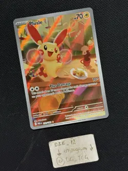 Pokemon Paradox Rift - Plusle - 193/182 - Illustration Art Rare - MINT - Image 3