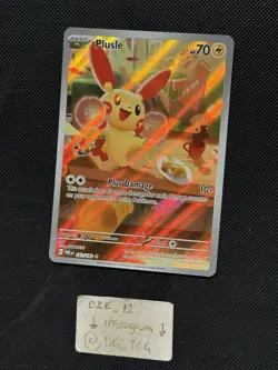 Pokemon Paradox Rift - Plusle - 193/182 - Illustration Art Rare - MINT - Image 4