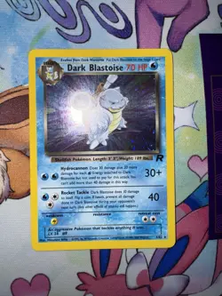 Dark Blastoise 3/82 Team Rocket Holo Rare Pokemon 🔥PSA Grade🔥 142💎NM++💎 - Image 2
