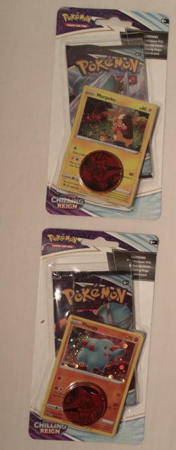 Pokemon Sword & Shield: Chilling Reign Blister Lot (2) - Phanpy and Morpeko - Image 1