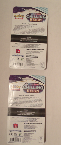 Pokemon Sword & Shield: Chilling Reign Blister Lot (2) - Phanpy and Morpeko - Image 2