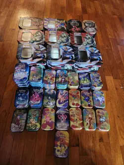 Empty Pokemon Tins Lot Of 59 - Image 1