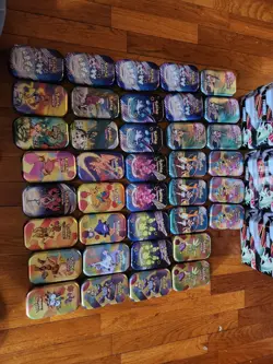 Empty Pokemon Tins Lot Of 59 - Image 3