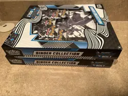2x Pokemon TCG Scarlet & Violet Black Bolt Binder Collection Box Sealed - Image 3