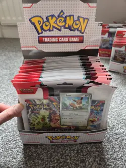 Pokemon TCG: Obsidian Flames 3-Pack Display 12x triple blisters - Image 2