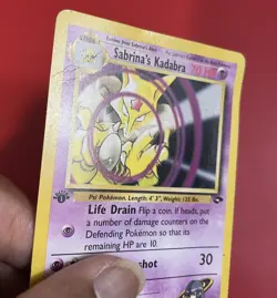 Pokemon Sabrina's Kadabra 58/132 - Gym Challenge 1st Edition Non-Holo - Image 5