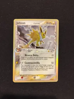 Carta Pokemon PSA JOLTEON SET EX SPECIE DELTA OLD 7/113 ITA NM Holo REVERSE 2006 - Image 2