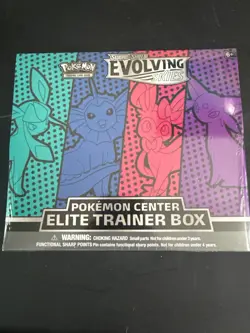 Pokemon TCG Evolving Skies Pokemon Center Elite Trainer Box (ETB) Sealed - Image 1