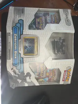Pokemon TCG 2011 Black & White Zekrom Box - Factory Sealed Box - Image 1