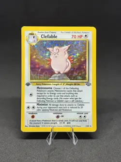 Pokemon Clefable Holo Rare 1/64 Jungle Set 1st Edition - Image 1