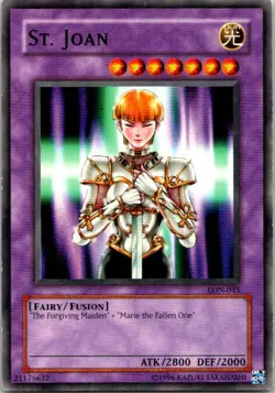 St. Joan LON-045 Yu-Gi-Oh! Card Light Play Unlimited - Image 1