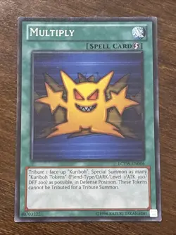 Yu-Gi-Oh! TCG Multiply LCYW-EN086 Yugi's World Unlimited Edition Rare LP - Image 1